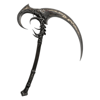AI generated Death Scythe or War Hammer on Transparent background - Ai Generated png