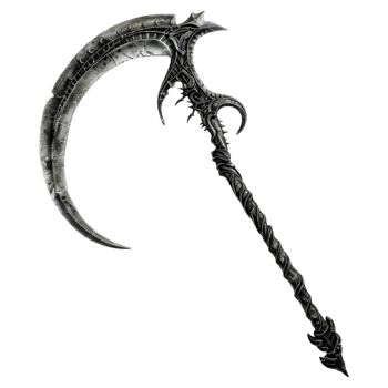 AI generated Death Scythe or War Hammer on Transparent background - Ai Generated png