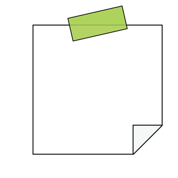 This is a memo pad you can use for notes png