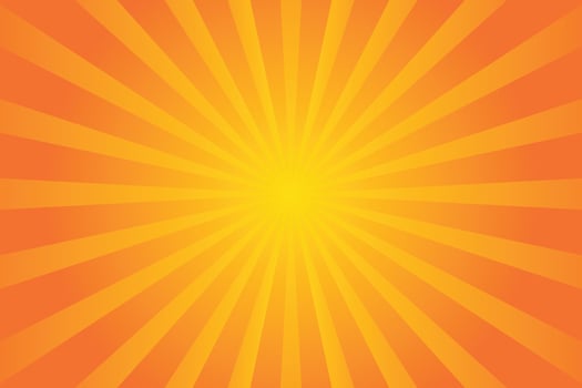 Vector Sunburst Pattern Background for Summer Banner