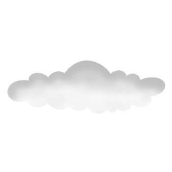 The cloud on white background png