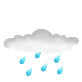 Cloud with rain png
