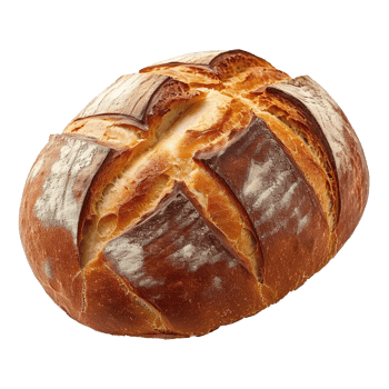 AI generated Fresh baked bread isolated on transparent background png