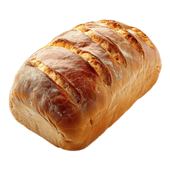 AI generated Fresh baked bread isolated on transparent background png