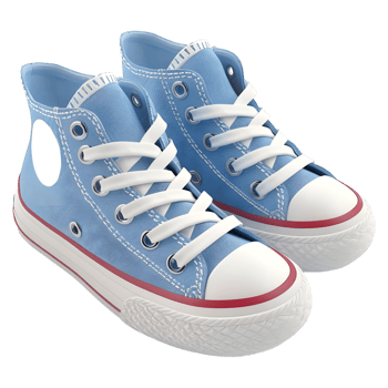 AI generated 3D Rendering of a Fashion Shoes on Transparent Background - Ai Generated png