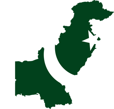 Pakistan map flag png