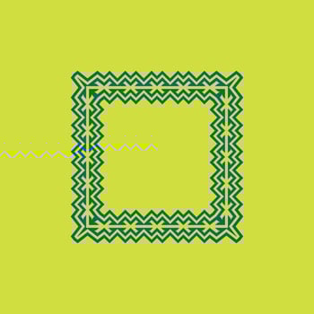 modern ornamental square frame border decorative pattern vector