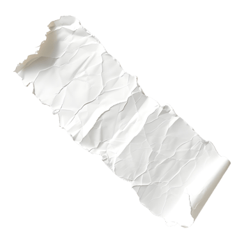 AI generated Rough Paper Texture on Transparent background - Ai Generated png