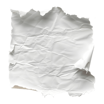 AI generated Rough Paper Texture on Transparent background - Ai Generated png