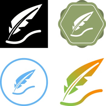 Quill Vector Icon