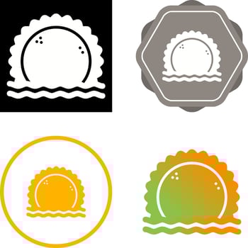 Sun Vector Icon