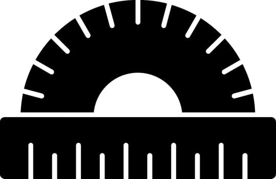 Scale Glyph Icon vector