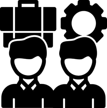 Equal Opportunity Glyph vector