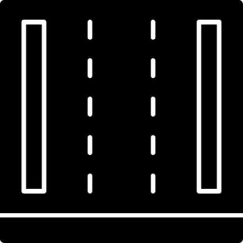Highway Solid Multi Gradient Icon vector