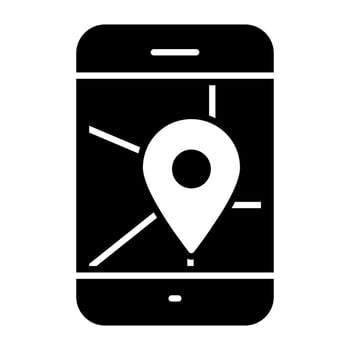 A trendy vector design of mobile navigation