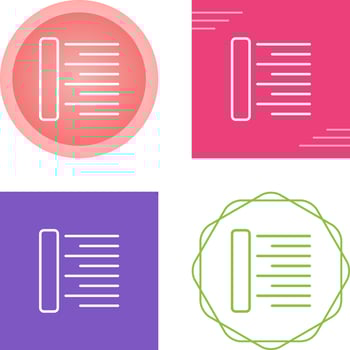 Align Vector Icon