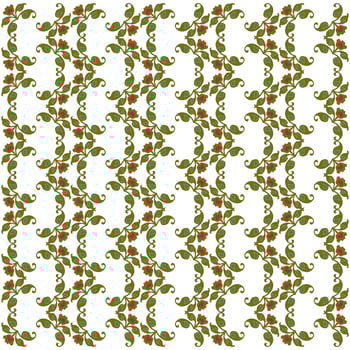 Vector abstract background with floral theme