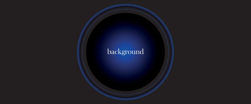 Abstract black background with bright elements vector