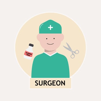 set of icons vector illustration concept line character profession job collection of simple and colored avatar symbols