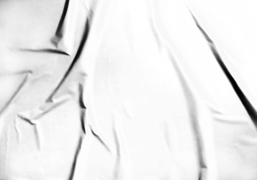 Paper wrinkled and crumped texture. Transparent glued poster template. png