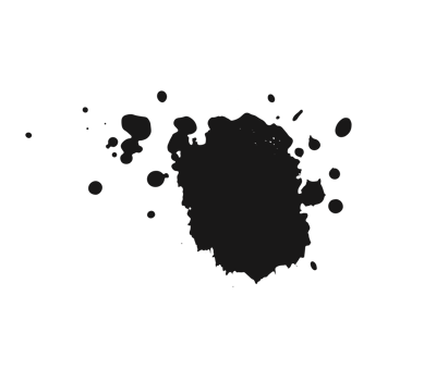 black staine brush, grunge banner, hand drawn splash. Grunge badge brush, hand drawn black png