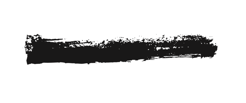 black staine brush, grunge banner, hand drawn splash. Grunge badge brush, hand drawn black png