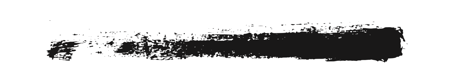 black staine brush, grunge banner, hand drawn splash. Grunge badge brush, hand drawn black png