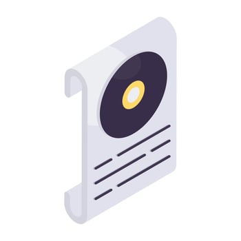 Creative design icon of file vector