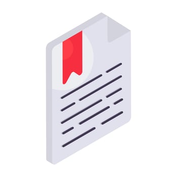 Creative design icon of file vector