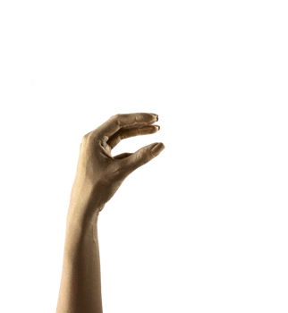 female hands on cutout background png