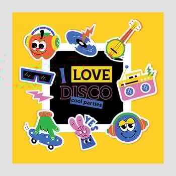 Trendy Disco Vector