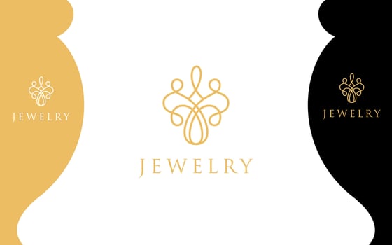 Jewelry Modern logo vector