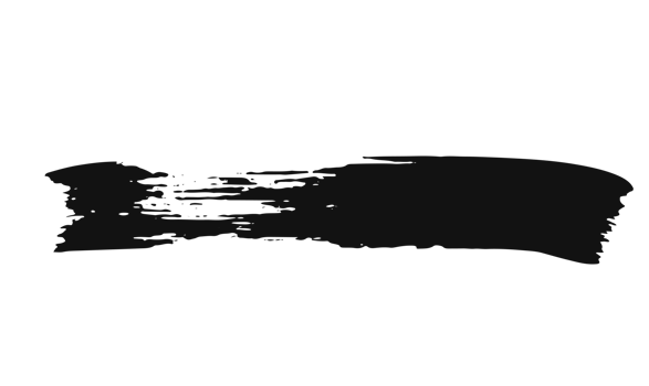 black staine brush, grunge banner, hand drawn splash. Grunge badge brush, hand drawn black png