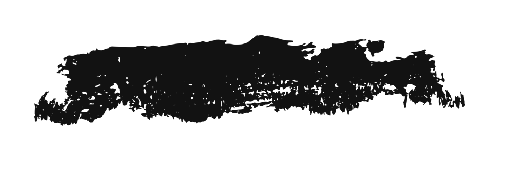 black staine brush, grunge banner, hand drawn splash. Grunge badge brush, hand drawn black png