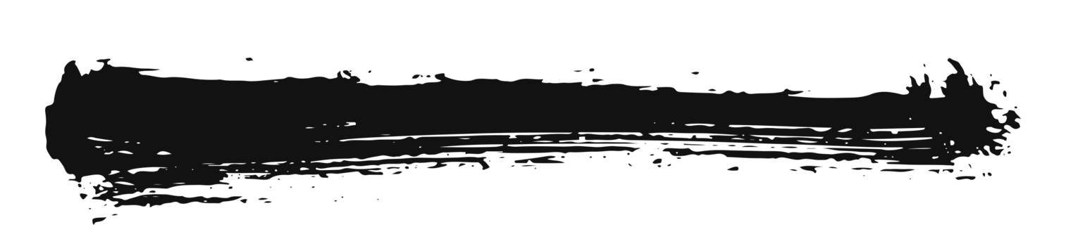 black staine brush, grunge banner, hand drawn splash. Grunge badge brush, hand drawn black png