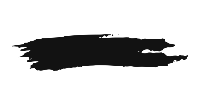 black staine brush, grunge banner, hand drawn splash. Grunge badge brush, hand drawn black png