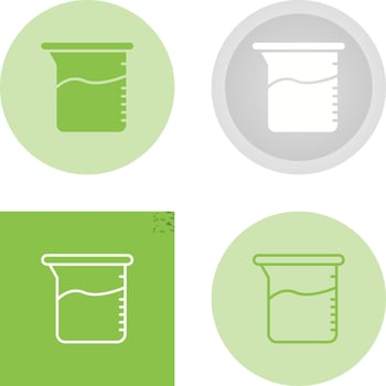 Beaker Vector Icon