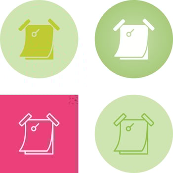 Sticky note Vector Icon