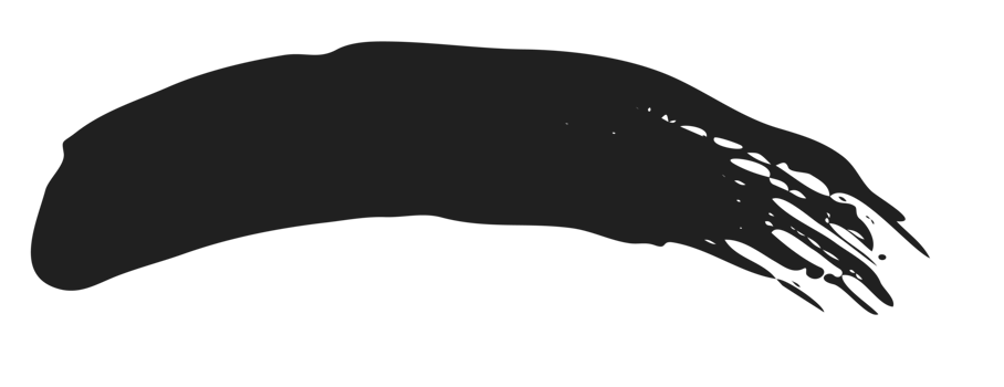 black staine brush, grunge banner, hand drawn splash. Grunge badge brush, hand drawn black png