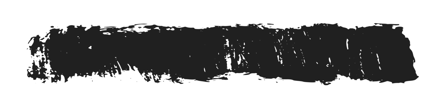 black staine brush, grunge banner, hand drawn splash. Grunge badge brush, hand drawn black png