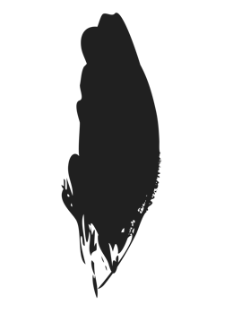 black staine brush, grunge banner, hand drawn splash. Grunge badge brush, hand drawn black png