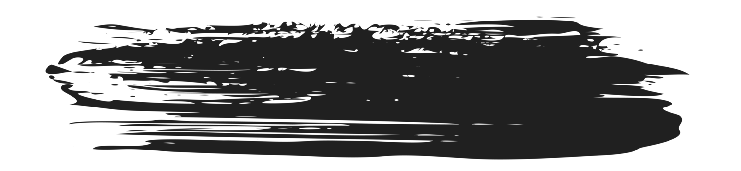 black staine brush, grunge banner, hand drawn splash. Grunge badge brush, hand drawn black png