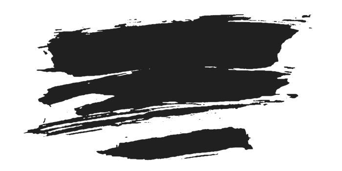 black staine brush, grunge banner, hand drawn splash. Grunge badge brush, hand drawn black png