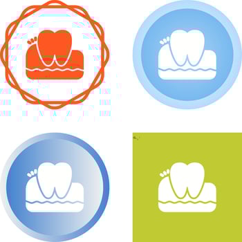 Swollen Vector Icon
