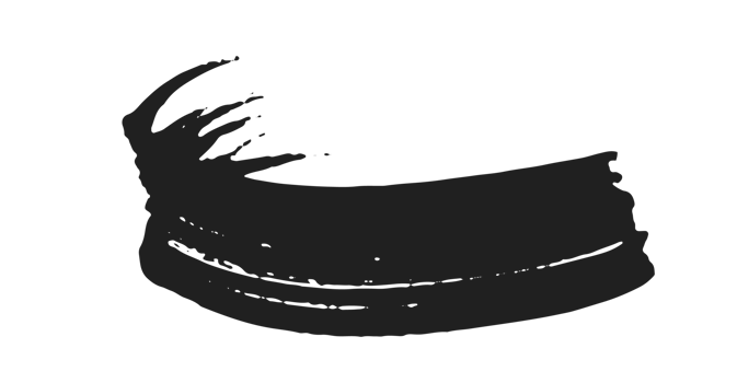 black staine brush, grunge banner, hand drawn splash. Grunge badge brush, hand drawn black png