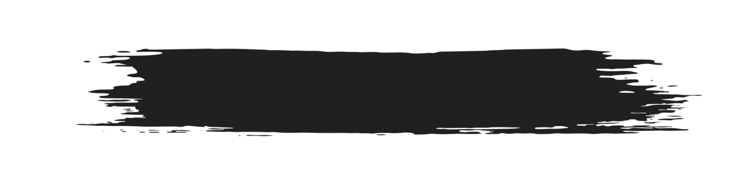 black staine brush, grunge banner, hand drawn splash. Grunge badge brush, hand drawn black png