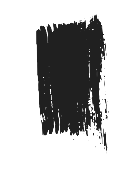 black staine brush, grunge banner, hand drawn splash. Grunge badge brush, hand drawn black png