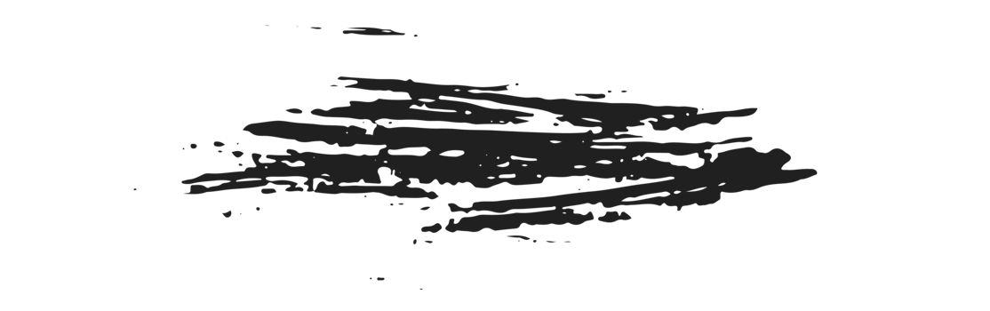 black staine brush, grunge banner, hand drawn splash. Grunge badge brush, hand drawn black png