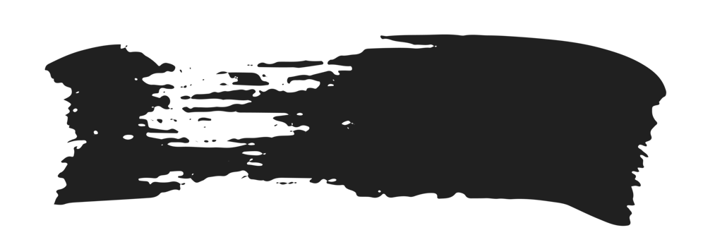 black staine brush, grunge banner, hand drawn splash. Grunge badge brush, hand drawn black png