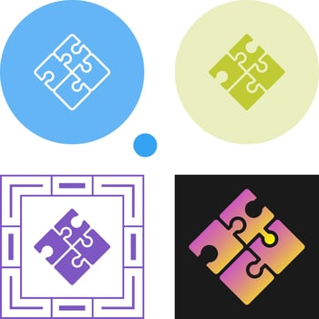 Jigsaw Vector Icon
